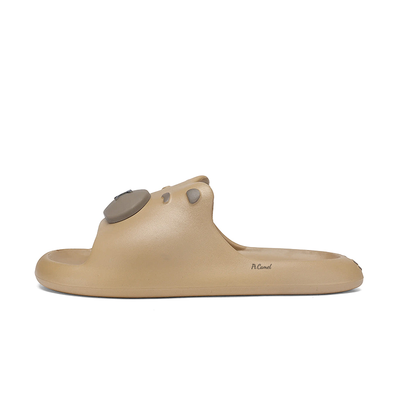 

PROTECTCAMEL Скользоустойчивые износостойкие шлепанцы унисекс черные, цвет Black