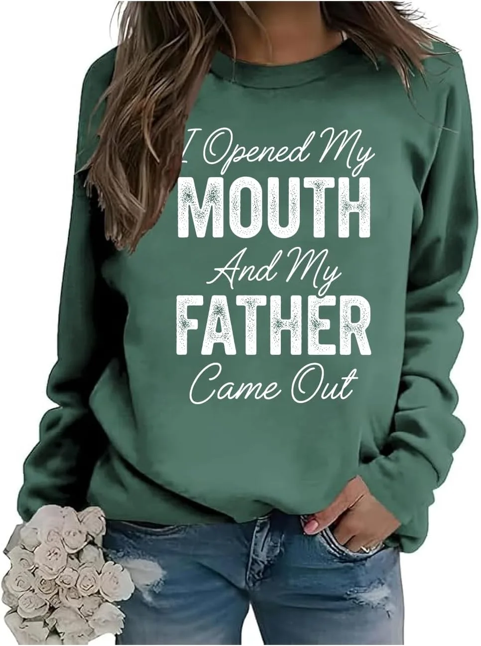 

Толстовка I Opened My Mouth And My Father Came Out Exosea