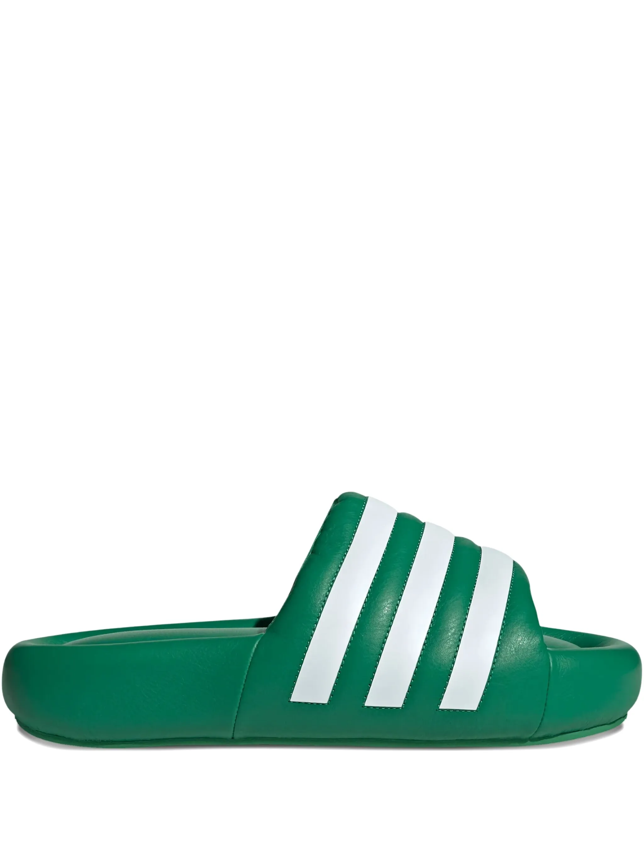 

Шлепанцы Adilette 24 в полоску Adidas, зеленый