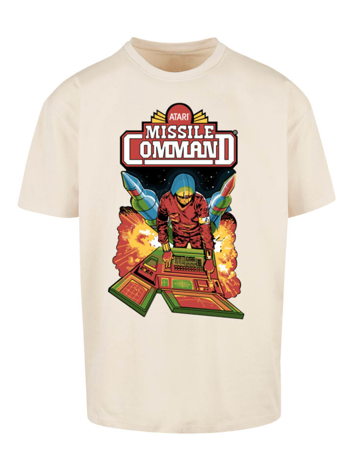 

Футболка F4NT4STIC Oversize T-Shirt Arcade Game Atari Retro, песочный