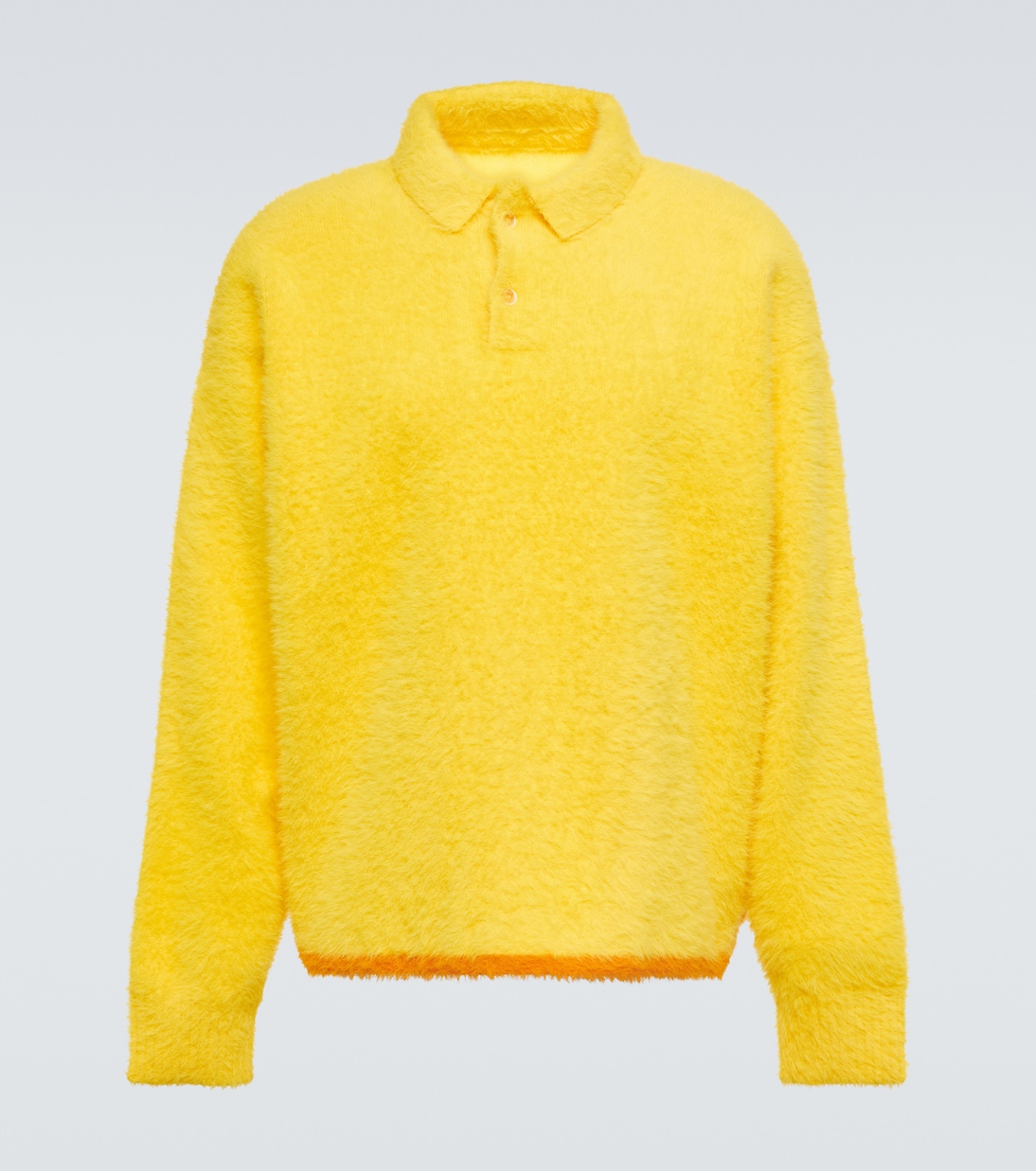 

Свитер-поло Le Polo Neve Jacquemus, желтый