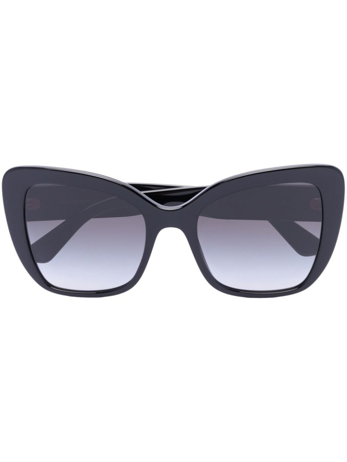 

Солнцезащитные очки в массивной оправе Dolce & Gabbana Eyewear, черный