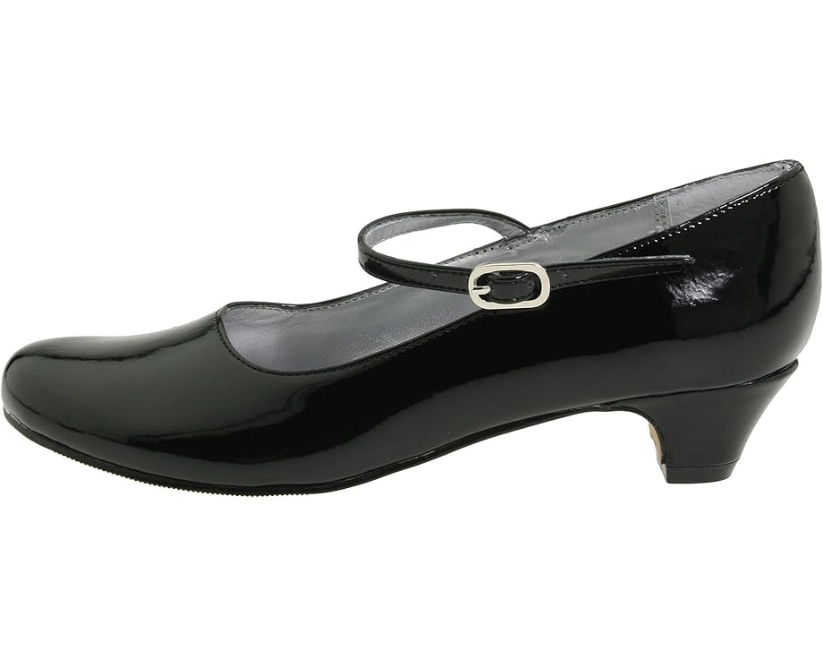 Детские туфли Nina Kids Seeley (Little Kid/Big Kid), Black Patent — фото 4