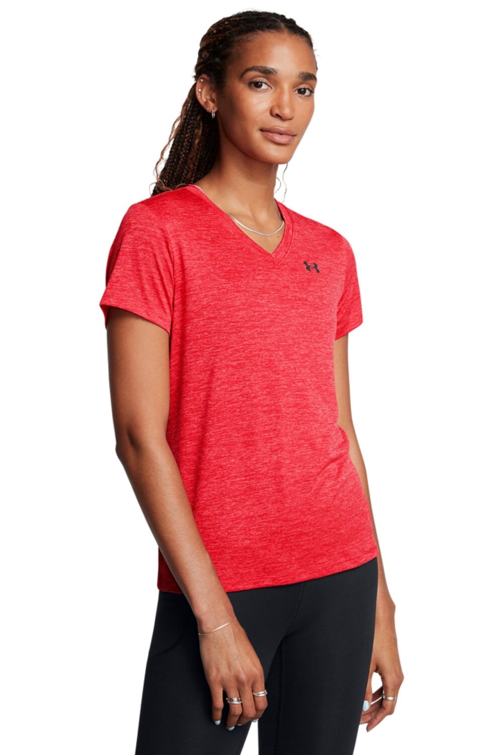 

Футболка с v образным вырезом Tech Under Armour, красный