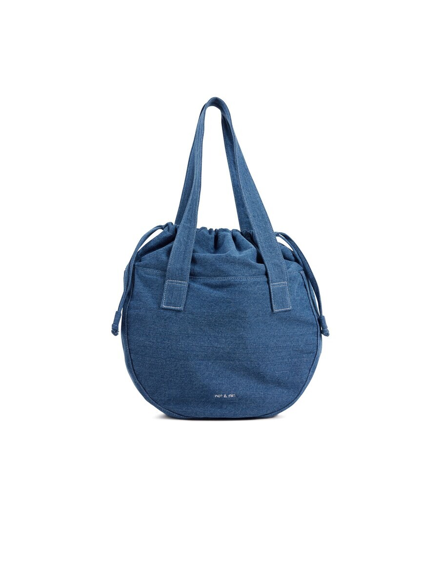 

Шоппер Nat&Nin Shopper Romane, синий деним