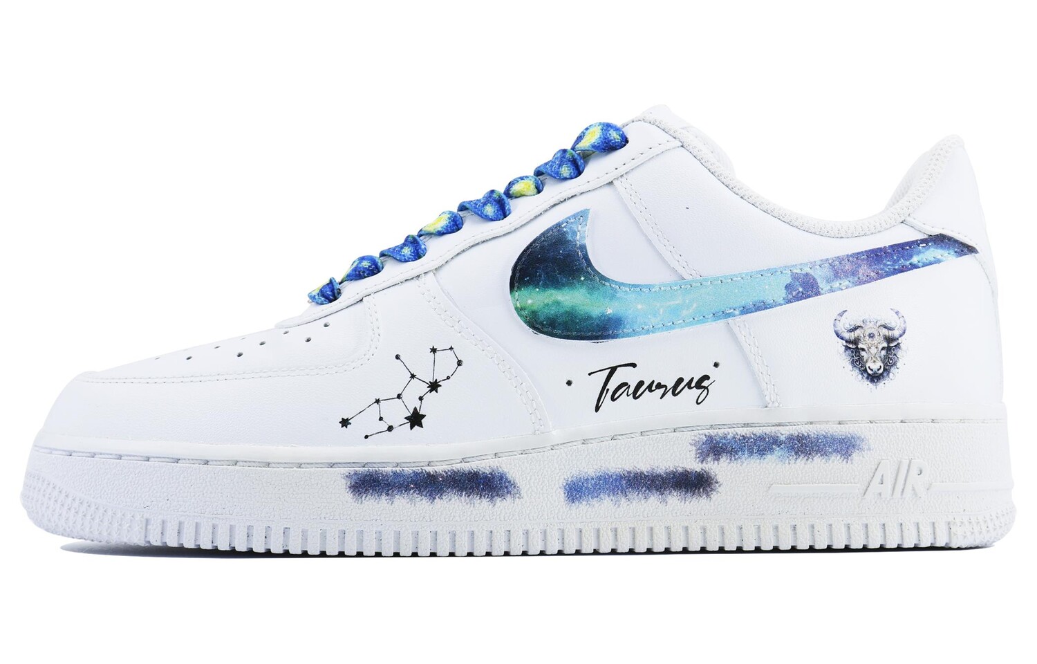 

Кроссовки Nike Air Force 1 Skateboarding Shoes Men Low-top Purple, белый