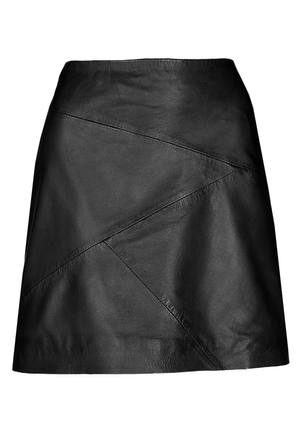 

Мини-юбка Leather skirt Maze, черный