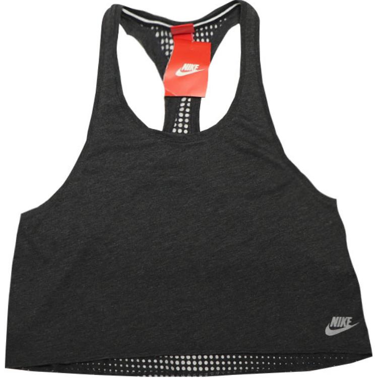 Nike Блейзер топы женские темно-серый — фото 3