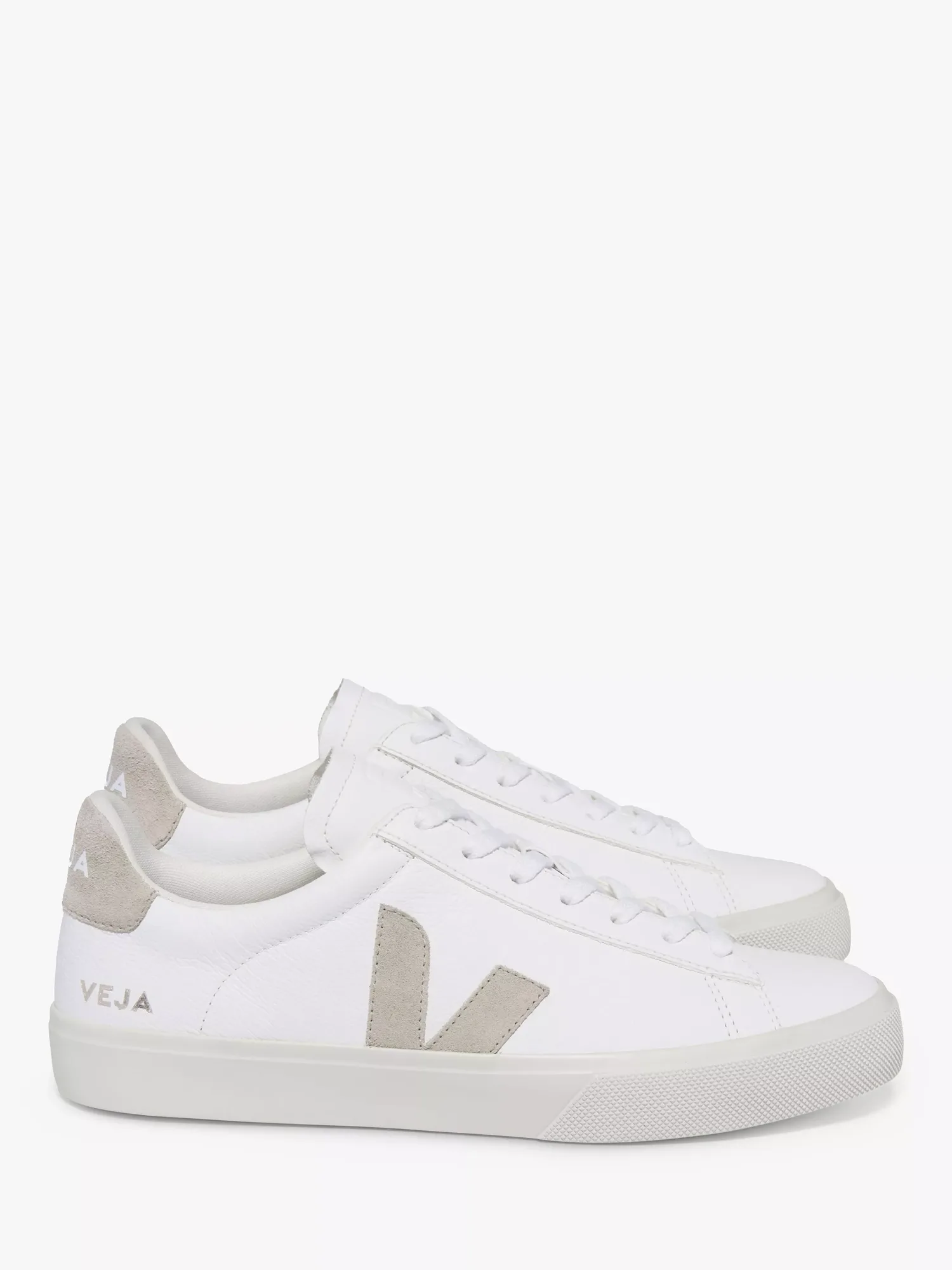 Кожаные кроссовки Campo VEJA, White Natural