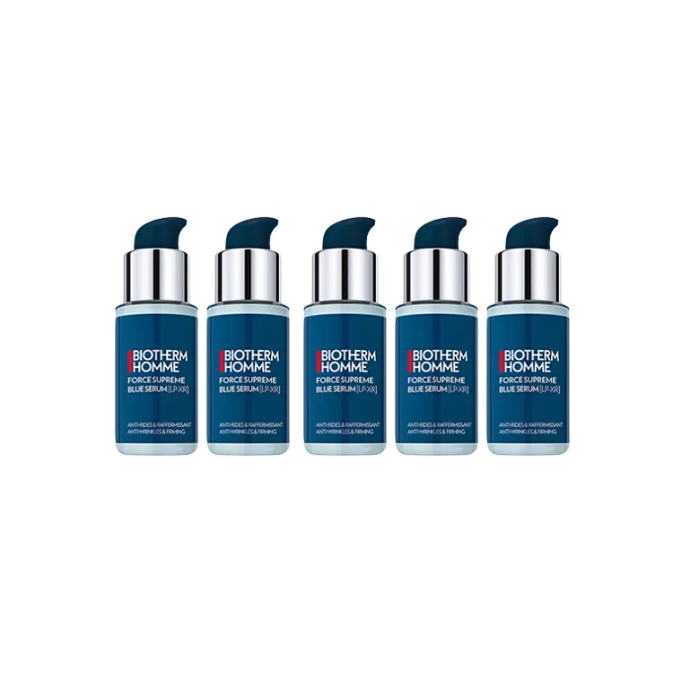 BIOTHERM Blue Diamond мужской набор пробников сыворотки и лосьона для уменьшения морщин, подтяжки, увлажнения и восстановления, Pro Version 18ml*5