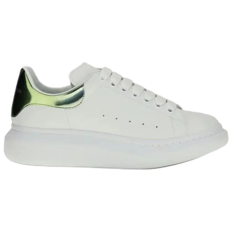 Кеды Alexander McQueen Bos Taurus Calfskin белые — фото 3