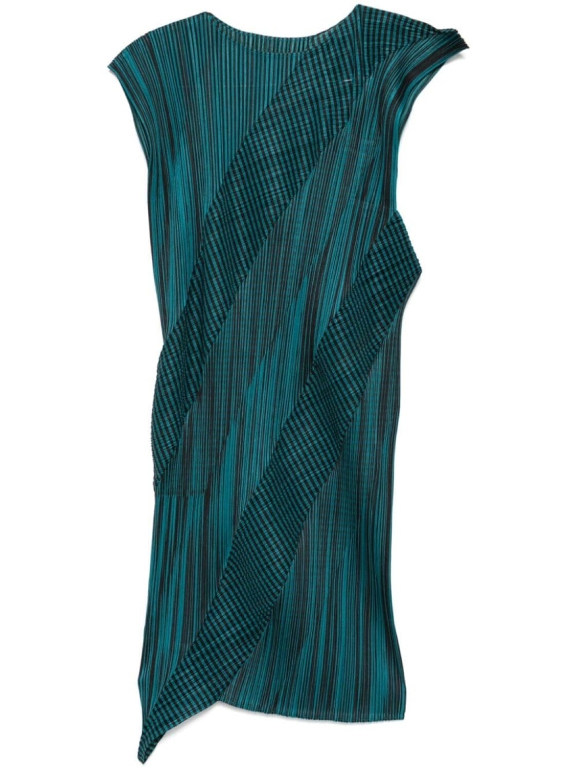 

Платье миди Cosmic Rays Pleats Please Issey Miyake, черный