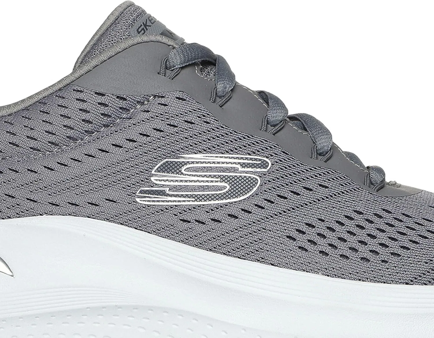 Мужские кроссовки Skechers 232462ww, Grey Mesh Synthetic — фото 3
