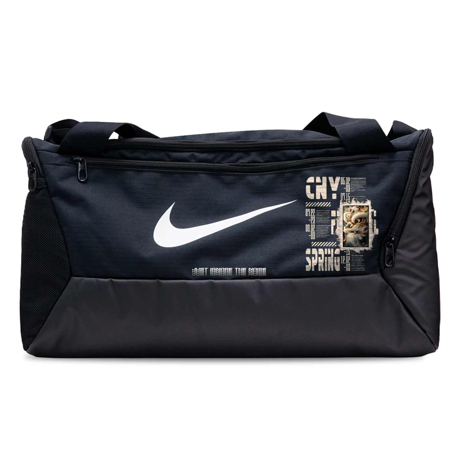 

Nike Тканевая баскетбольная сумка, Chinese Style CNY Imitation Sisal Lion