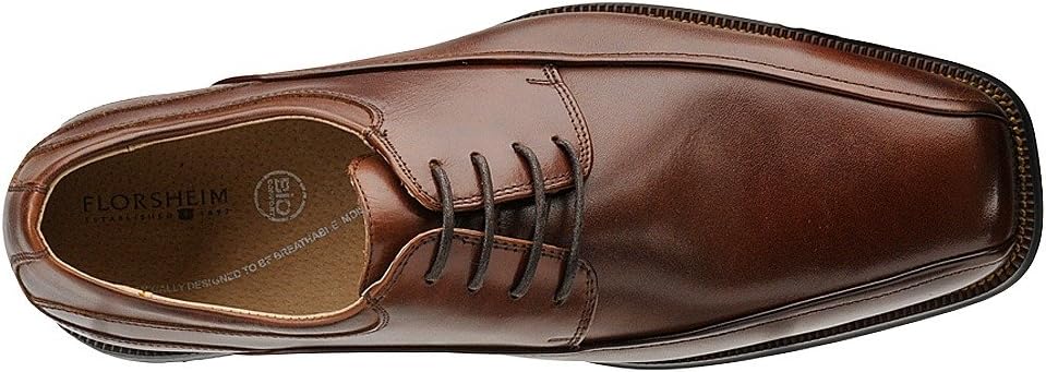 Мужские оксфорды Florsheim Curtis с носком для езды на велосипеде, коричневый — фото 3