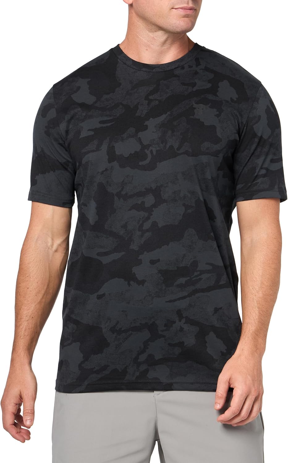 

Футболка с коротким рукавом Under Armour Men's Project Rock All Over Print, (001) Black/White, Белый, Футболка с коротким рукавом Under Armour Men's Project Rock All Over Print, (001) Black/White