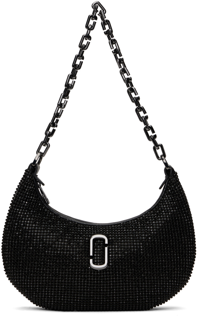 

Сумка «The Rhinestone Small Curve» Marc Jacobs, черный