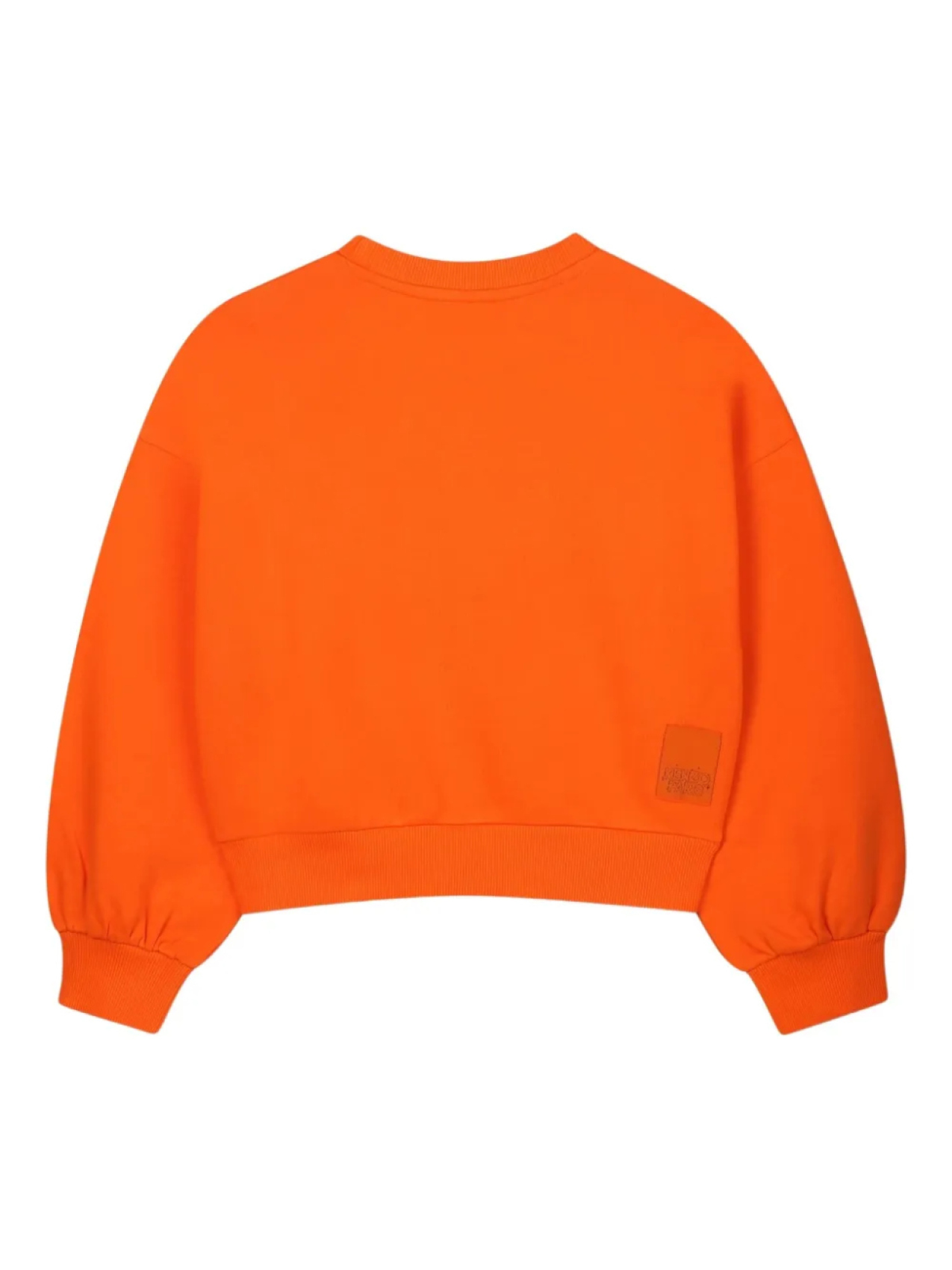Толстовка Kenzo Kids с цветочным принтом, оранжевый — фото 2