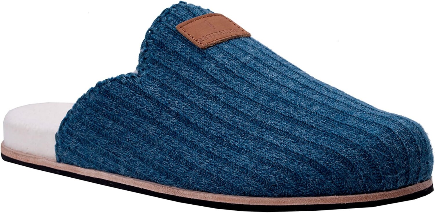 

Тапочки Revitalign Alder Sweater Orthotic Slipper, цвет Blue/Coral
