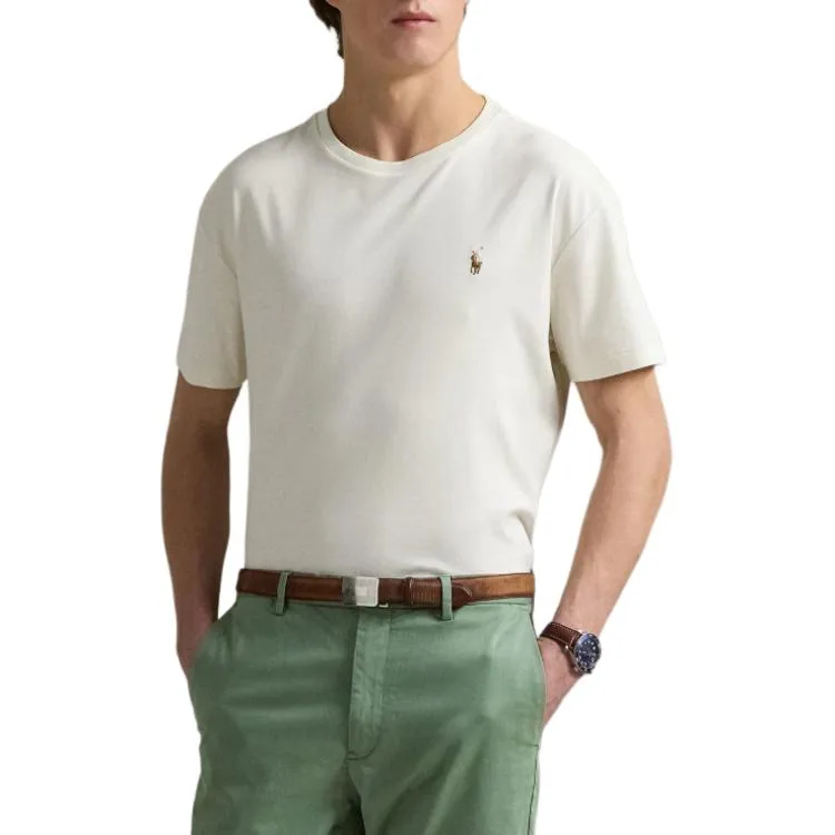 Хлопковая футболка Polo Ralph Lauren, белый — фото 4