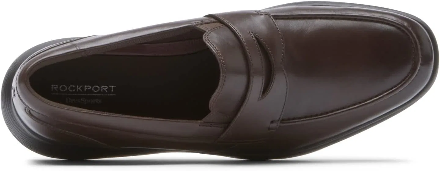 Мужские лоферы Rockport Truflex Dressports Penny Loafers, темно-коричневый — фото 3