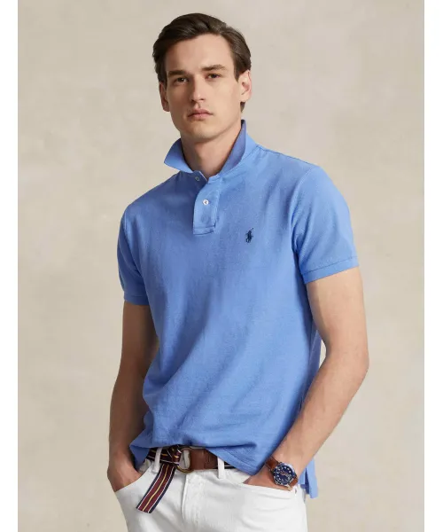 

Футболка поло Slim fit Polo Ralph Lauren, синий
