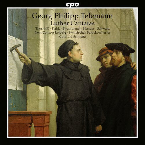 

CD диск Telemann / Kahle / Saechsisches Barockorchester: Luther Cantatas
