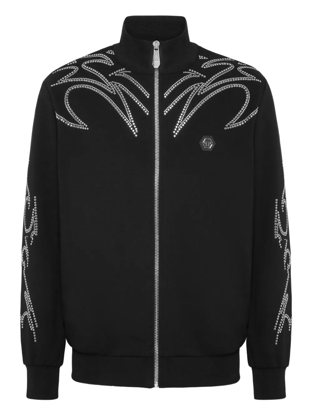 

Спортивная куртка с заклепками Philipp Plein, черный