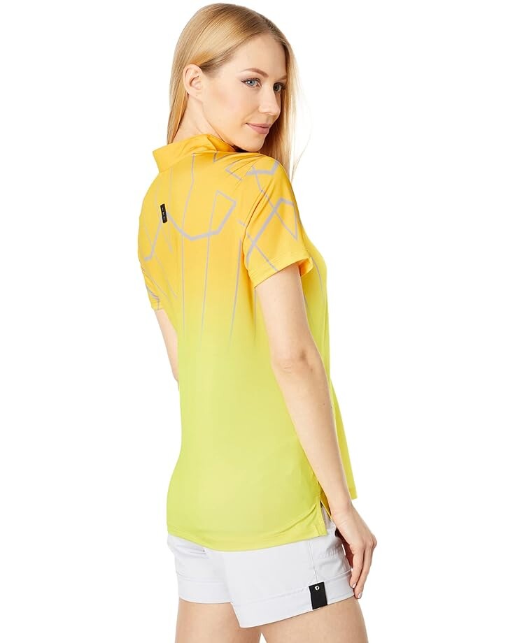 

Топ Jamie Sadock Cyber Print Top, цвет Zest
