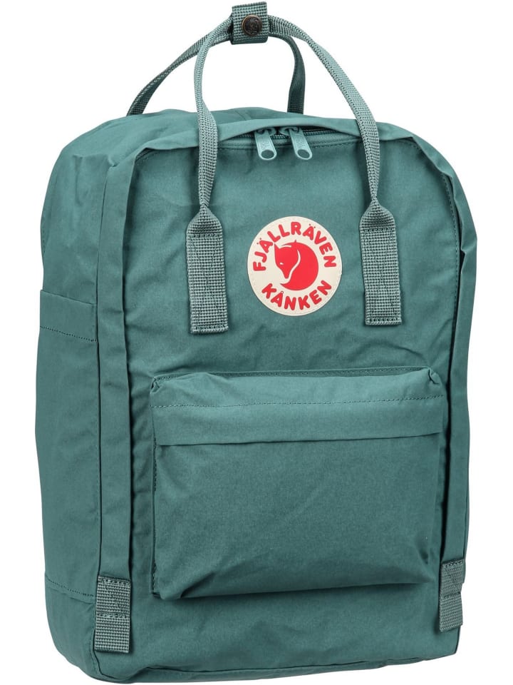 

Рюкзак FJÄLLRÄVEN / Kanken Laptop 15, цвет frost green