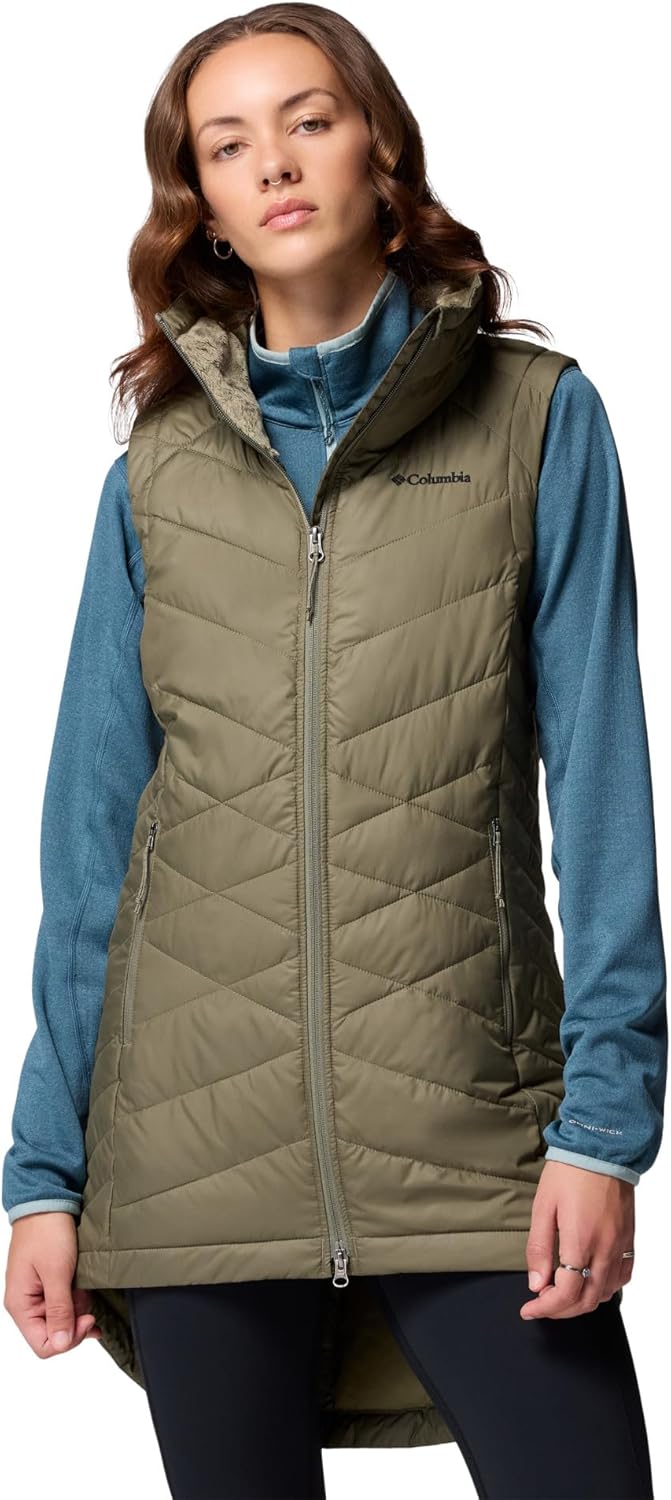 

Женский длинный жилет Columbia Heavenly II, Stone Green