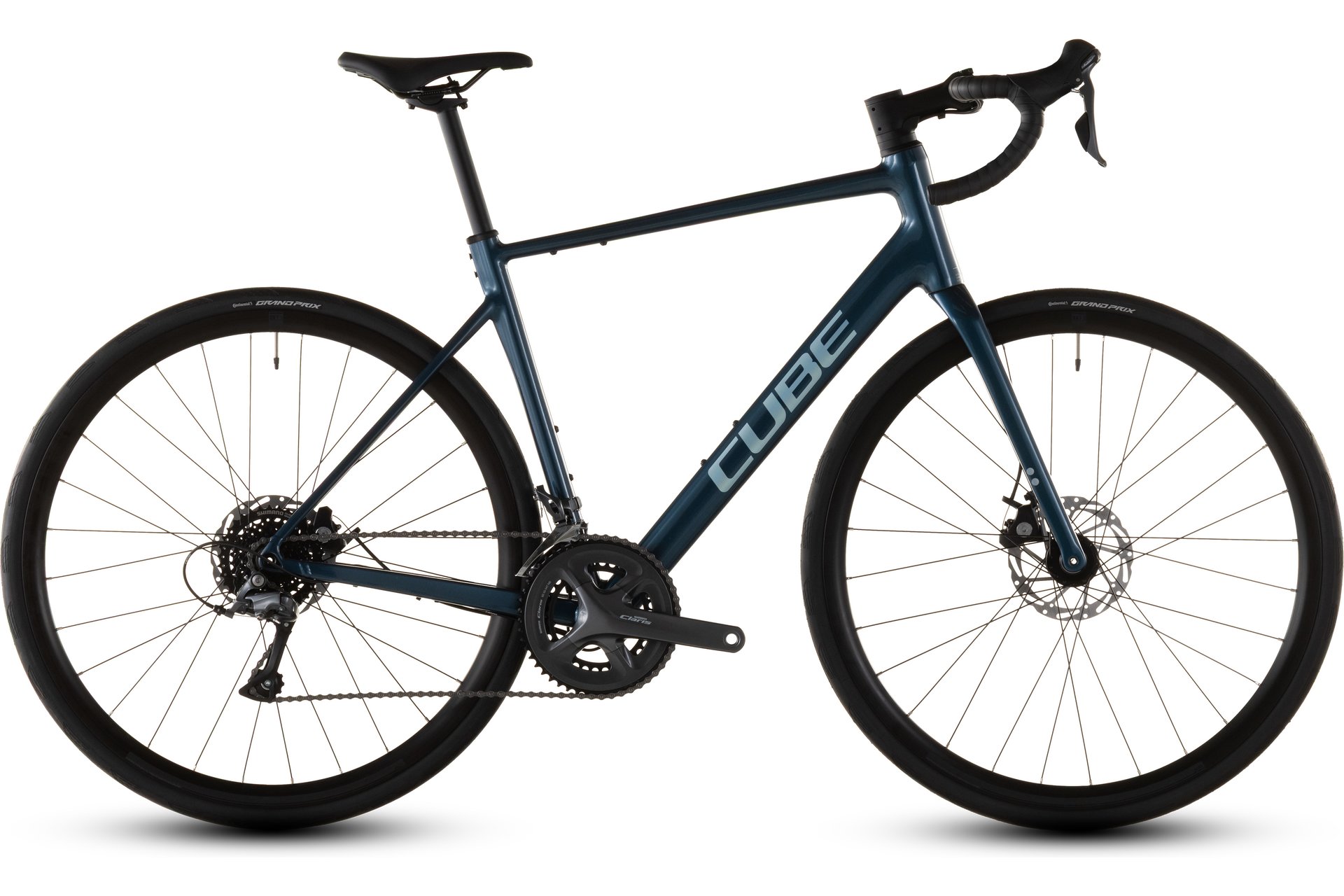 

Шоссейный велосипед Cube Attain pro - 28 дюймов - diamant - 2026, blau | nautica´n´prism