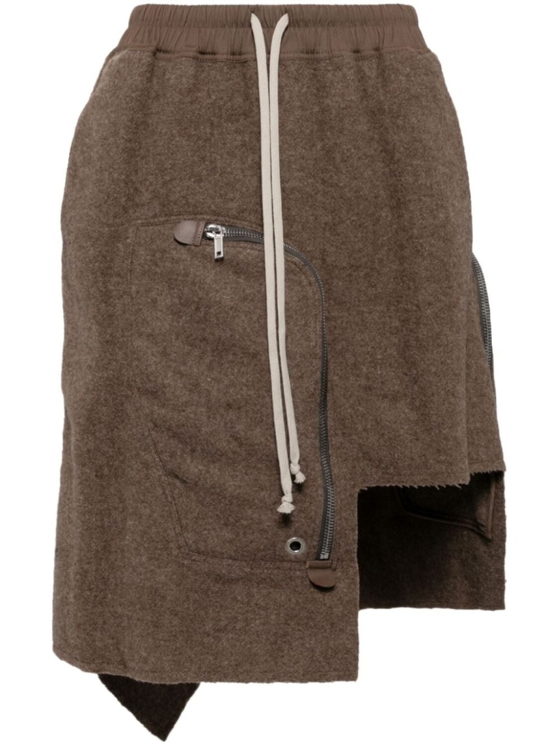 

Rick Owens юбка Dracca, коричневый