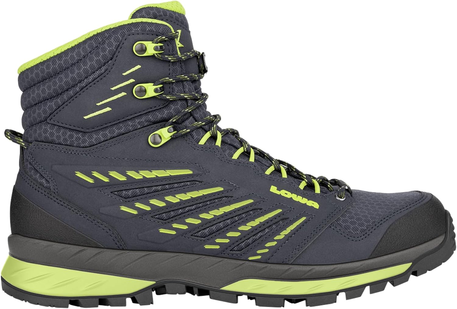 

Мужские ботинки Lowa Trek Evo GTX Mid из текстиля и синтетики, салатовый