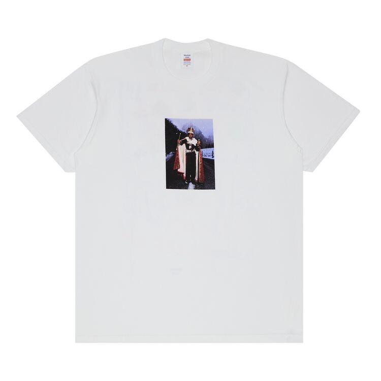

Футболка Supreme x Martine Rose Lee Scratch Perry Tee White, белый