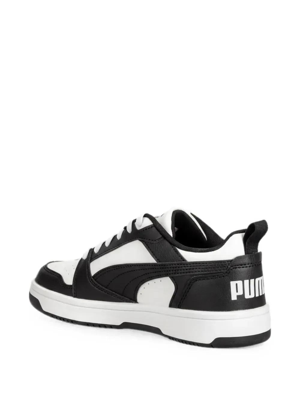 Кроссовки Rebound V6 с перфорированными панелями Puma Kids, белый — фото 3