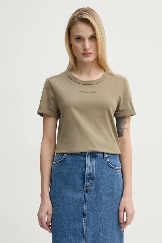 

Хлопковая футболка G-Star, зеленый