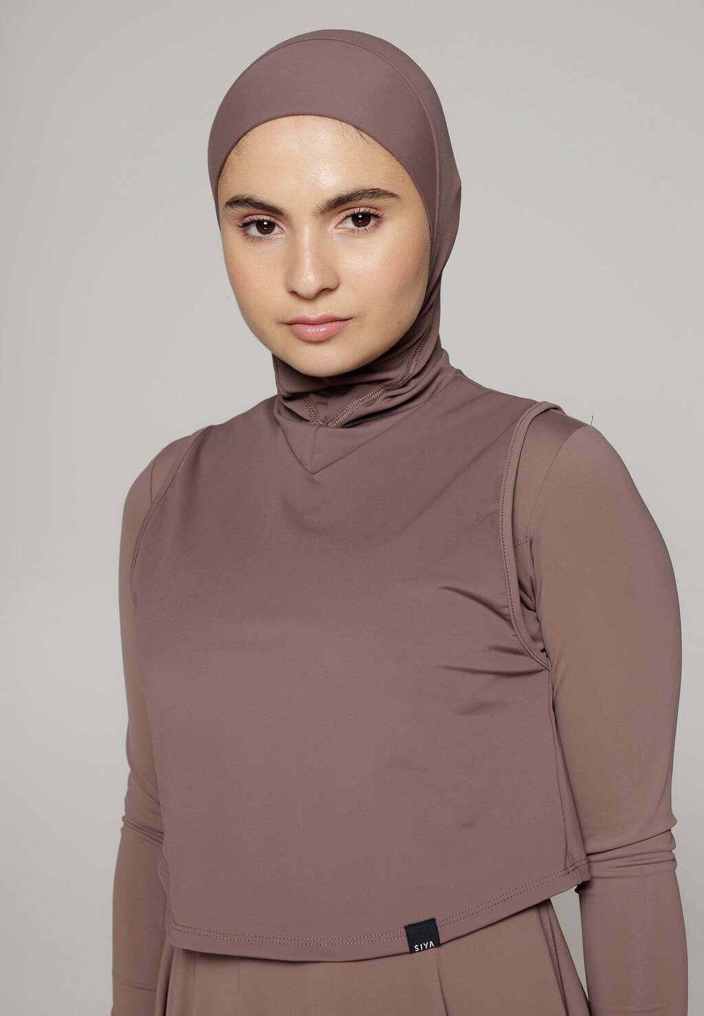 

Пляжный аксессуар SLEEVELESS HIJAB SIYA Swimwear, темно-коричневый