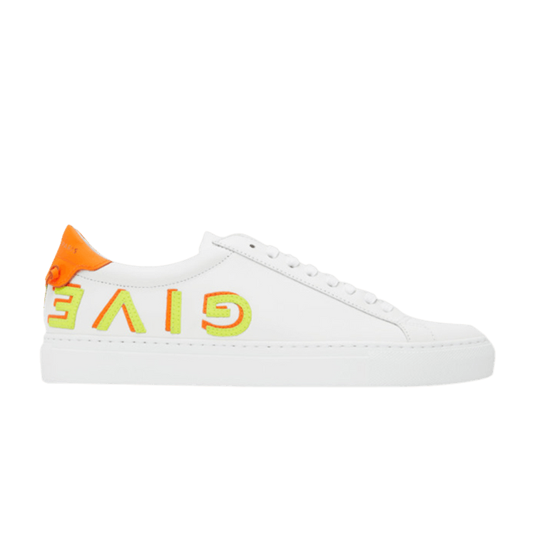 

Кроссовки Givenchy Urban Street Low 'Reverse Logo - White Orange', белый
