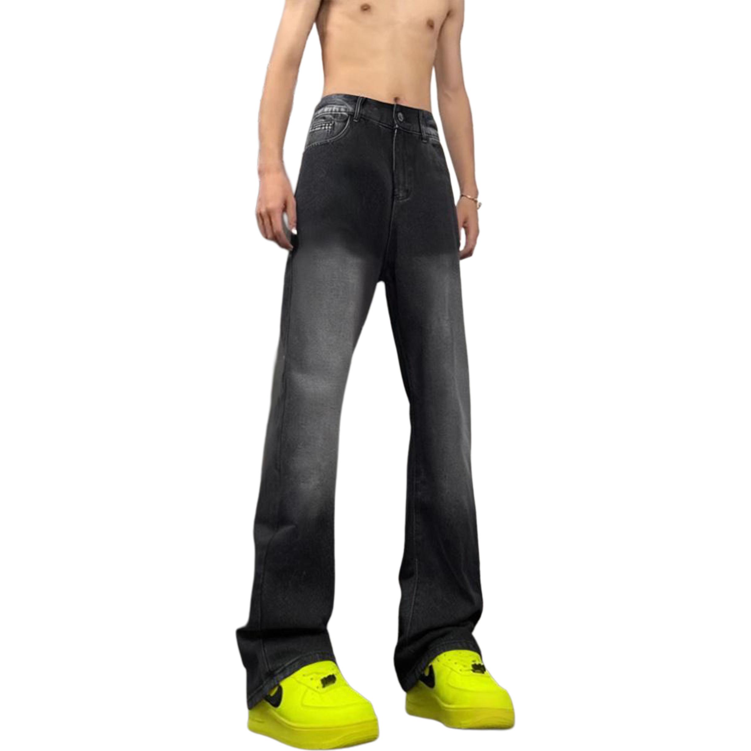 

Джинсы Unisex Moderate Straight Fit ZIAREL, черный серый