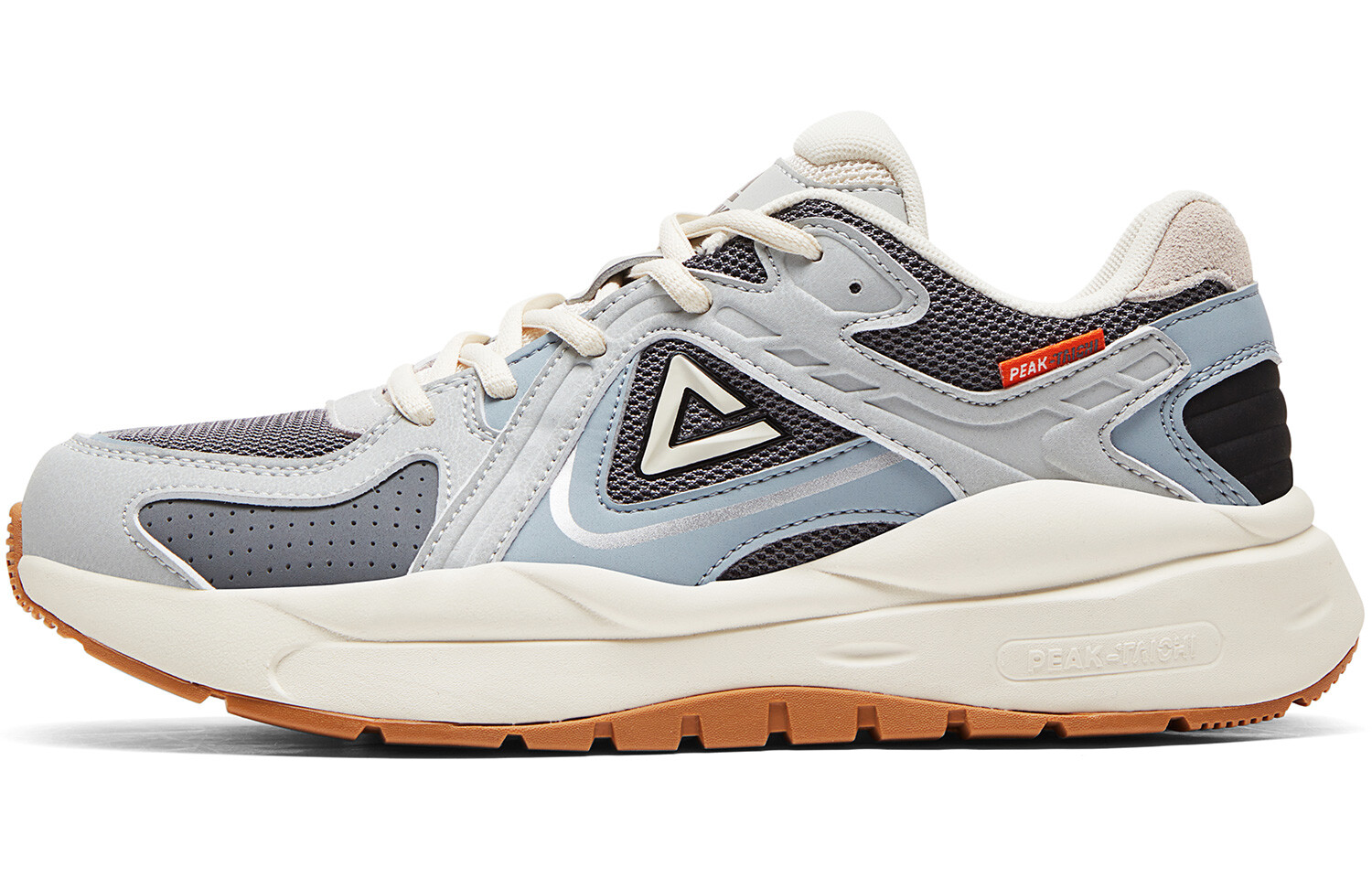 

Кроссовки PEAK Lifestyle Shoes Women's Low-top Light Gray To Gray, светло-серый