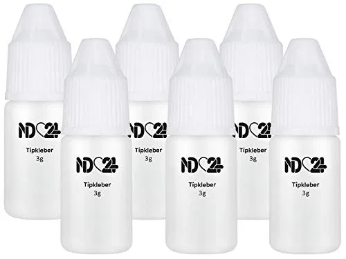 Набор клея для типсов Studio Quality (6 x 3 г) Nd24 Naildesign