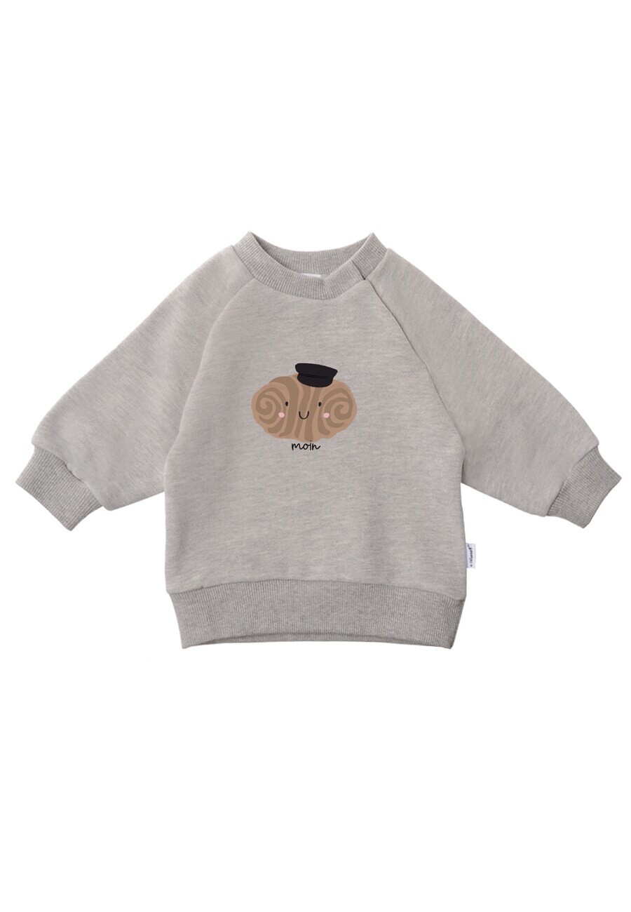 

Худи LILIPUT Sweatshirt Franzbrötchen, серый