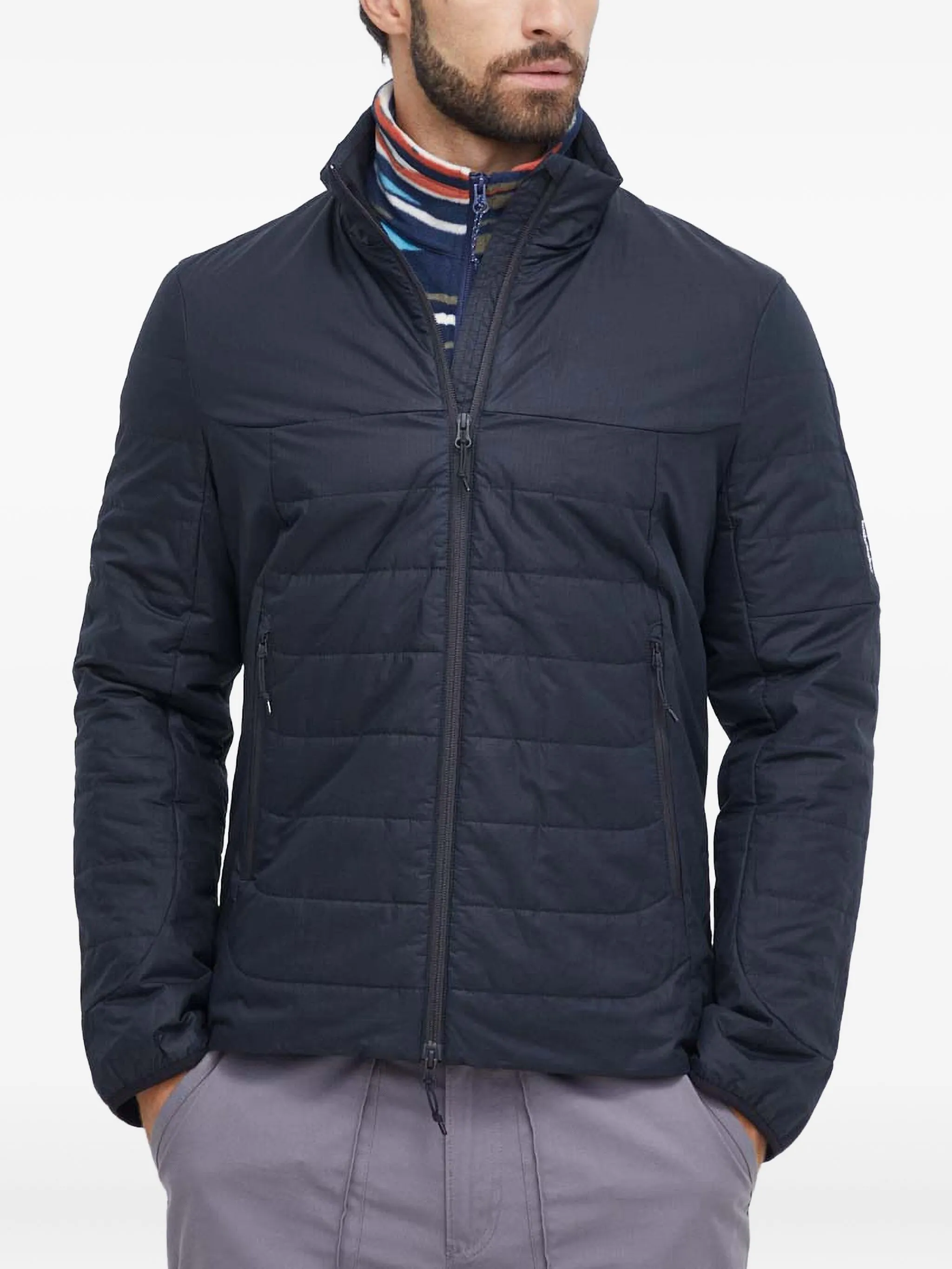 

Стеганая куртка на молнии Icebreaker, черный