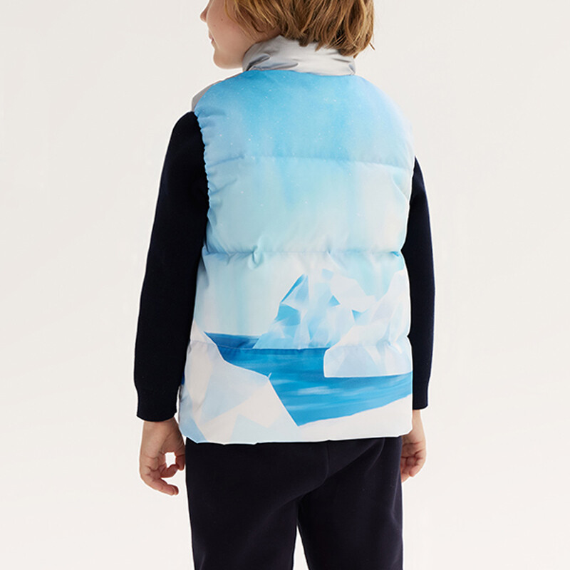 Детский жилет Fila Kids, цвет All Over Print — фото 3