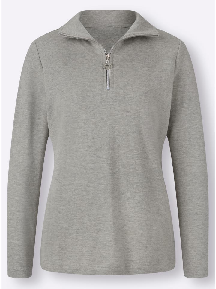 

Рубашка с длинными рукавами серого меланжевого цвета WITT WEIDEN