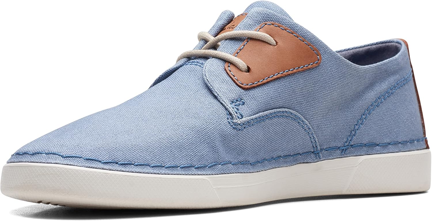Мужские кроссовки Clarks Gereld Tie, синий — фото 4
