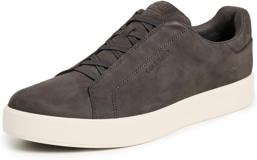 

Мужские слипоны Cole Haan Grandpro Luxe, Raven Nubuck/Silver Birch