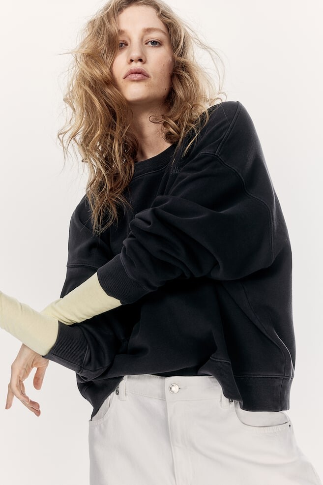 

Толстовка с текстовым мотивом H&M, мультиколор