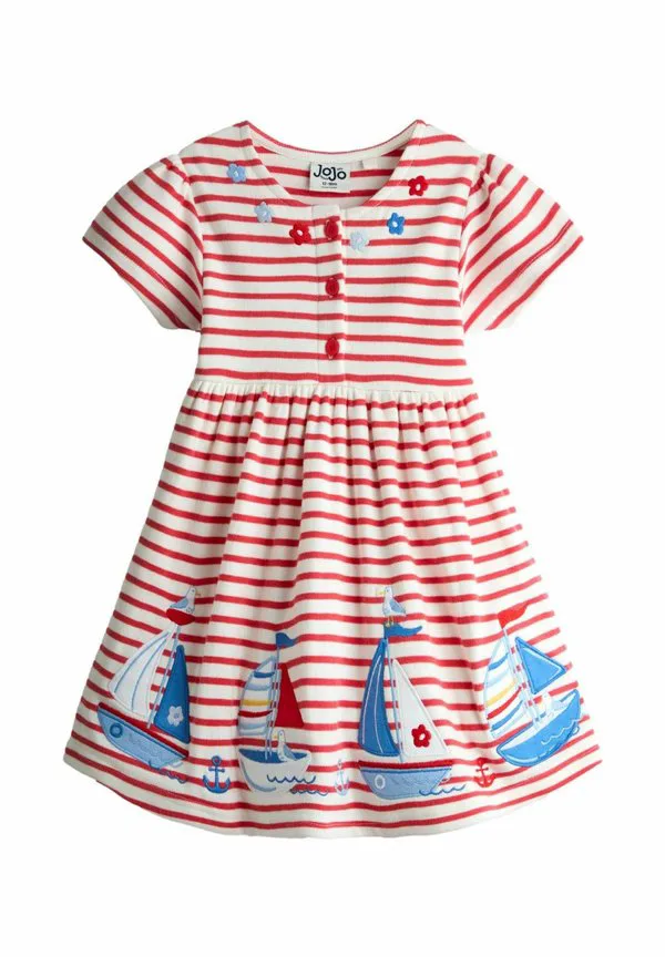 Трикотажное платье стандартного кроя Jojo Maman Bébé, Red